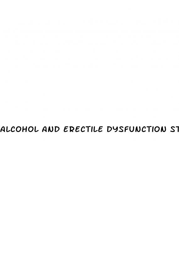 alcohol and erectile dysfunction statistics