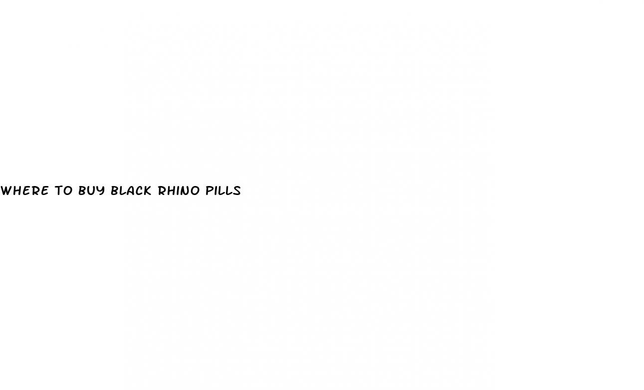 where to buy black rhino pills