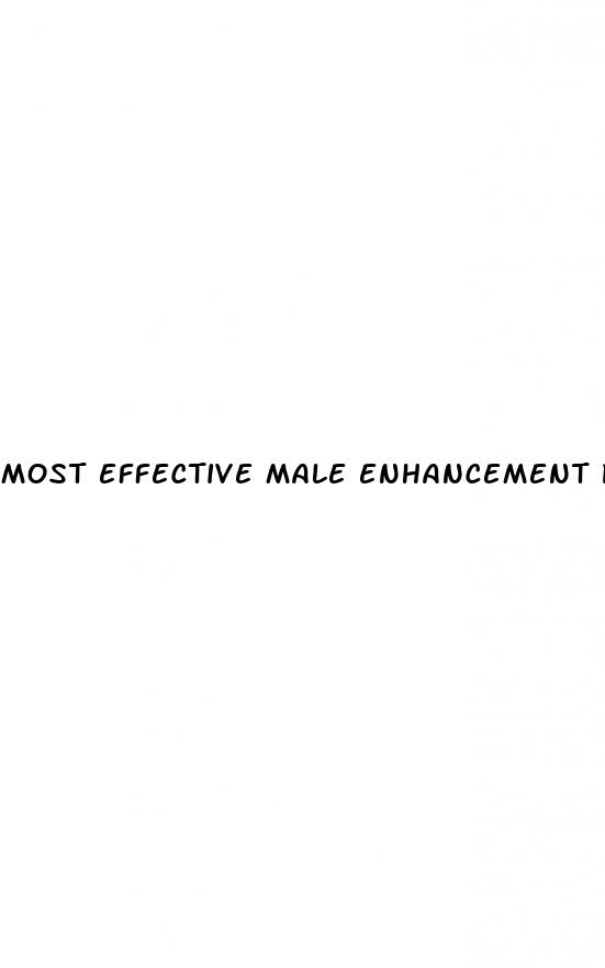 most effective male enhancement products