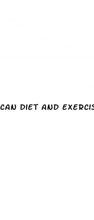 can diet and exercise cure erectile dysfunction