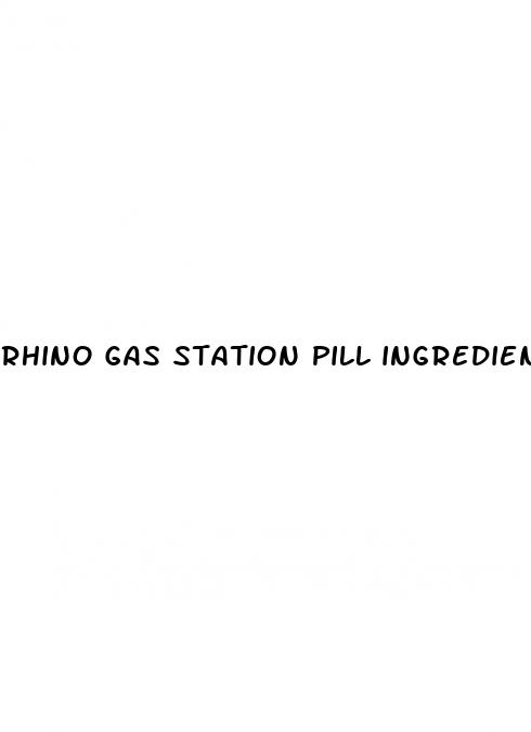 rhino gas station pill ingredients