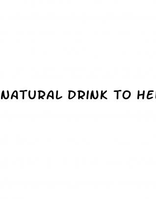 natural drink to help erectile dysfunction