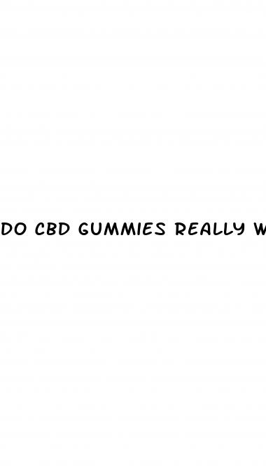 do cbd gummies really work for sex