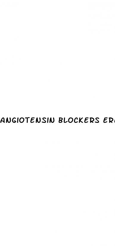 angiotensin blockers erectile dysfunction