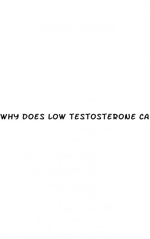 why does low testosterone cause erectile dysfunction