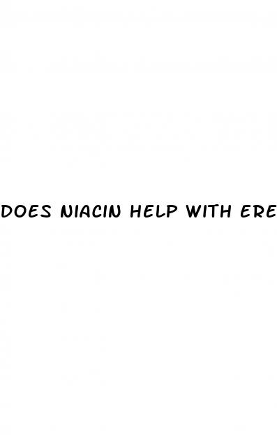 does niacin help with erectile dysfunction