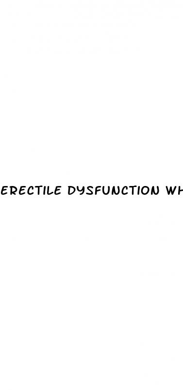 erectile dysfunction while young