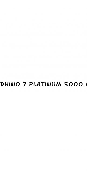 rhino 7 platinum 5000 male enhancement pills