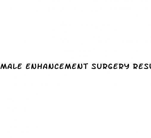 male enhancement surgery results