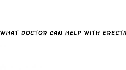 what doctor can help with erectile dysfunction