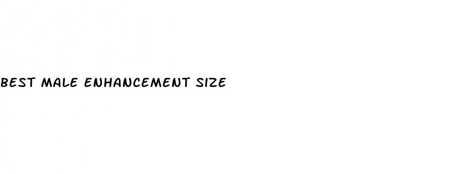 best male enhancement size