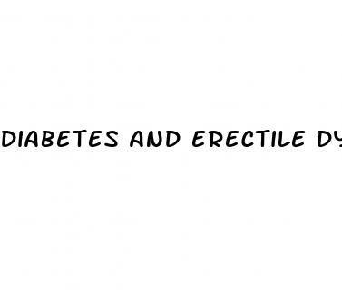 diabetes and erectile dysfunction uk