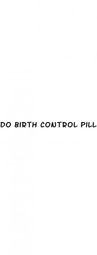 do birth control pills lower sex drive