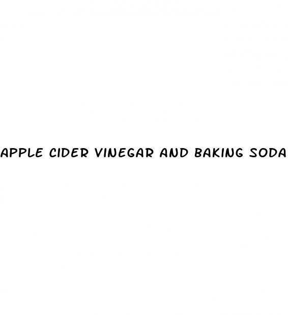 apple cider vinegar and baking soda for erectile dysfunction