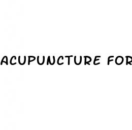 acupuncture for erectile dysfunction vancouver