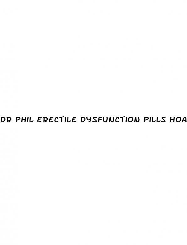 dr phil erectile dysfunction pills hoax