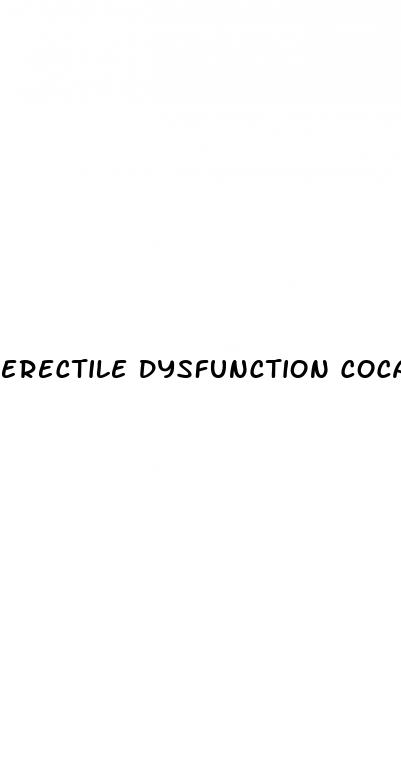 erectile dysfunction cocaine