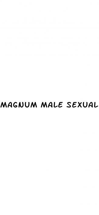 magnum male sexual enhancement pill