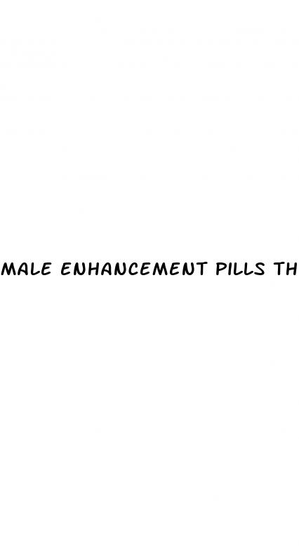 male enhancement pills that work like viagra