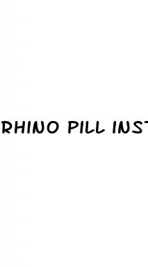 rhino pill instructions