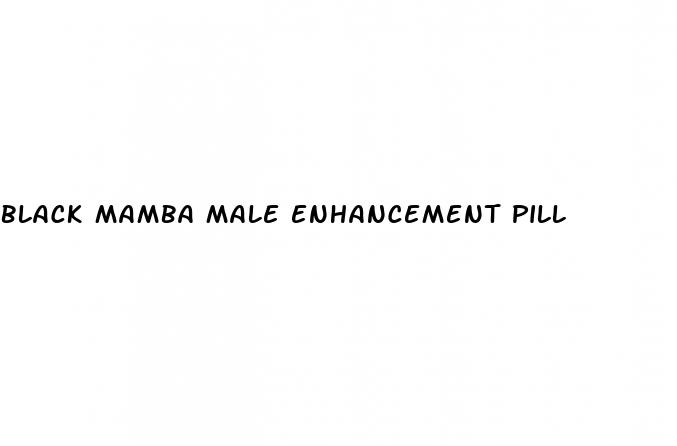 black mamba male enhancement pill