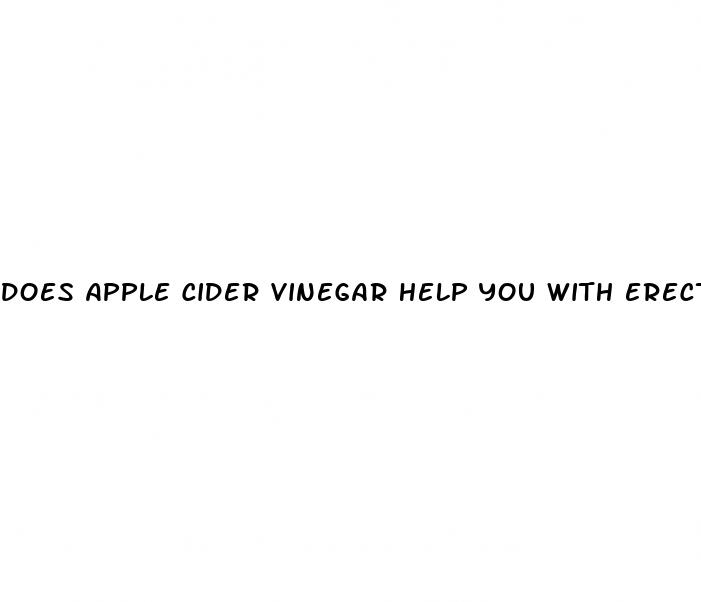 does apple cider vinegar help you with erectile dysfunction