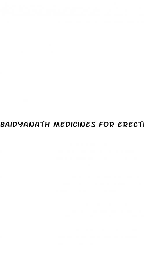 baidyanath medicines for erectile dysfunction