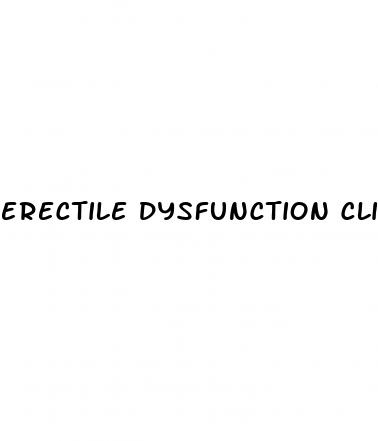 erectile dysfunction clinics