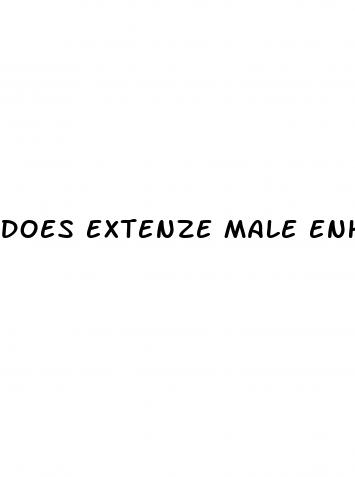 does extenze male enhancement really work