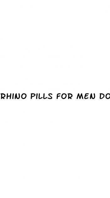 rhino pills for men do they work