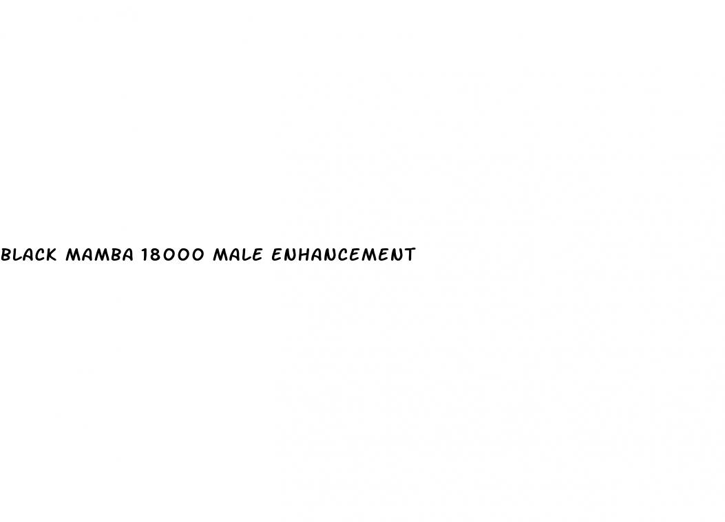 black mamba 18000 male enhancement