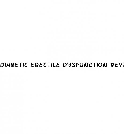 diabetic erectile dysfunction reversal youtube