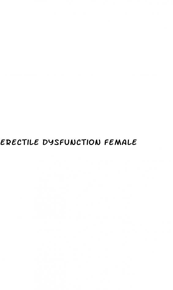 erectile dysfunction female