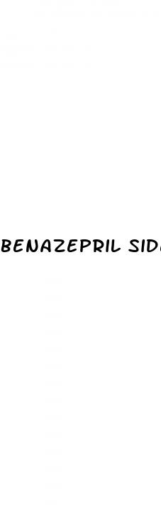 benazepril side effects erectile dysfunction