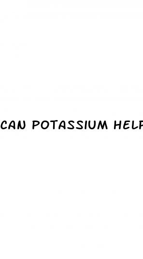 can potassium help with erectile dysfunction