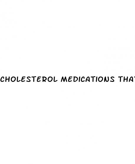 cholesterol medications that cause erectile dysfunction