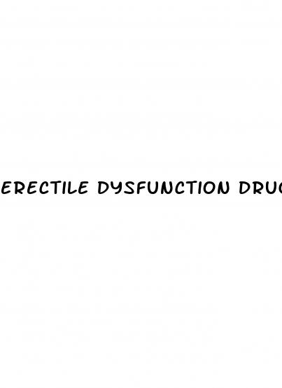 erectile dysfunction drugs