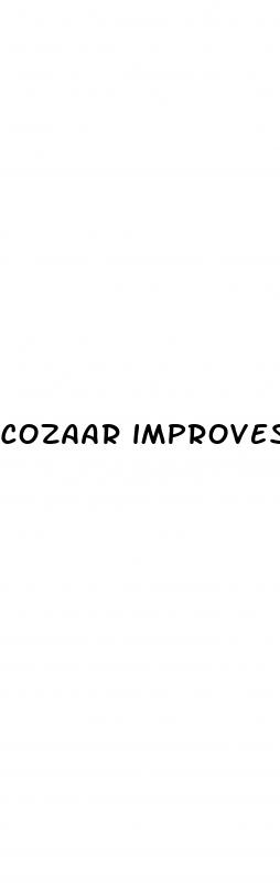 cozaar improves erectile dysfunction