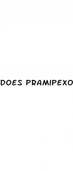 does pramipexole cause erectile dysfunction