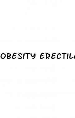 obesity erectile dysfunction