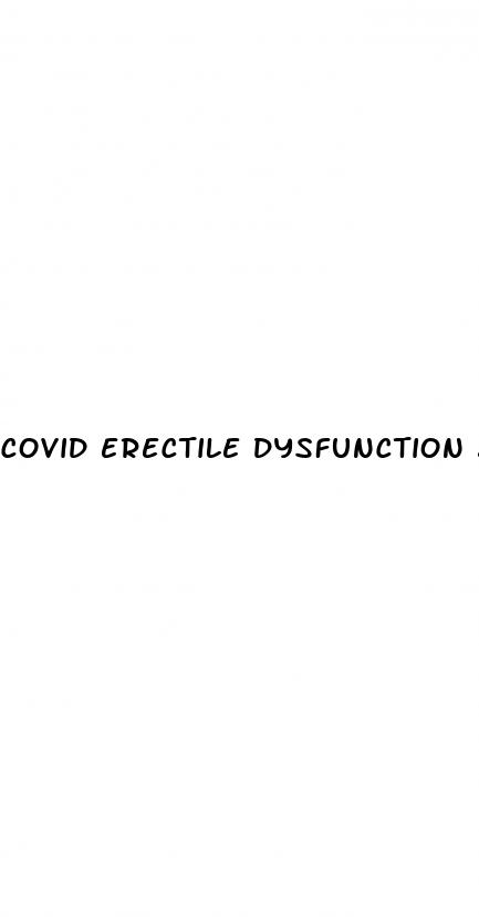 covid erectile dysfunction 2024