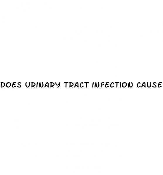 does urinary tract infection cause erectile dysfunction