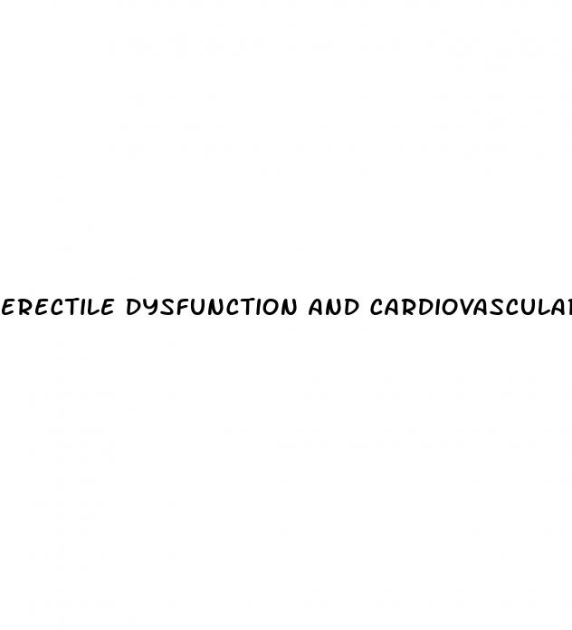 erectile dysfunction and cardiovascular disease epidemiology