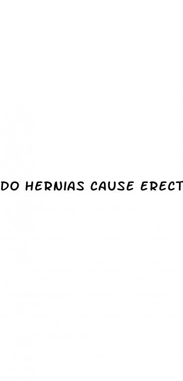 do hernias cause erectile dysfunction