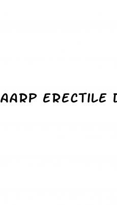 aarp erectile dysfunction