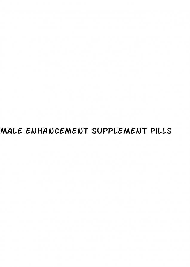 male enhancement supplement pills