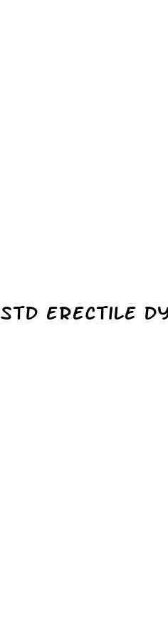 std erectile dysfunction