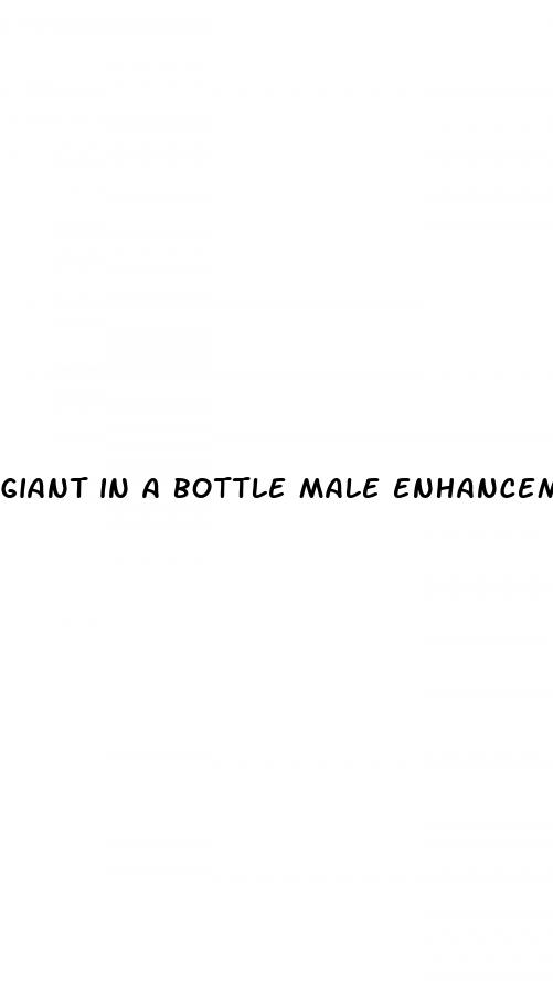 giant in a bottle male enhancement