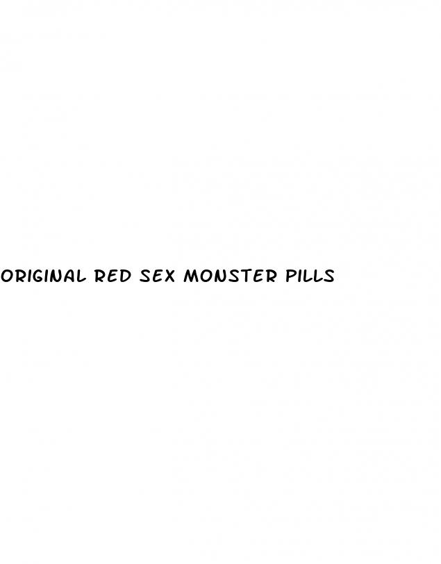 original red sex monster pills