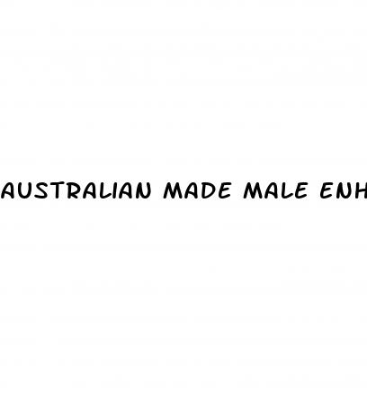 australian made male enhancement pills